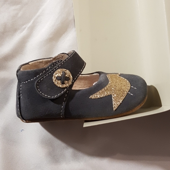 Livie & Luca Pio Pio 0-6 m gray classic suede leather - Picture 2 of 6